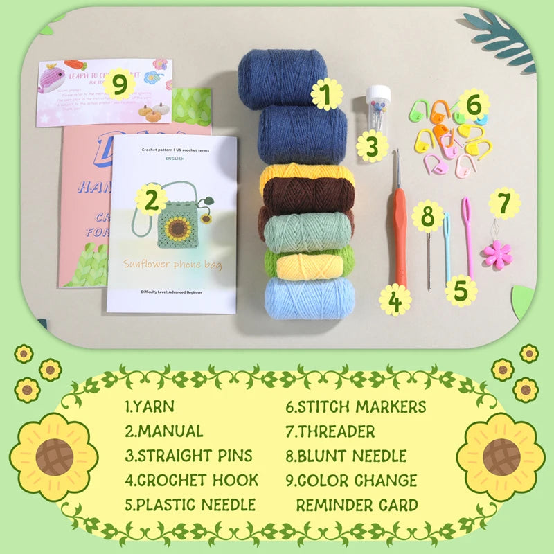 DIY Crochet Kit for Beginners