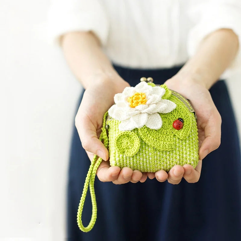 DIY Sunflower Bags Crochet Knitting Kit