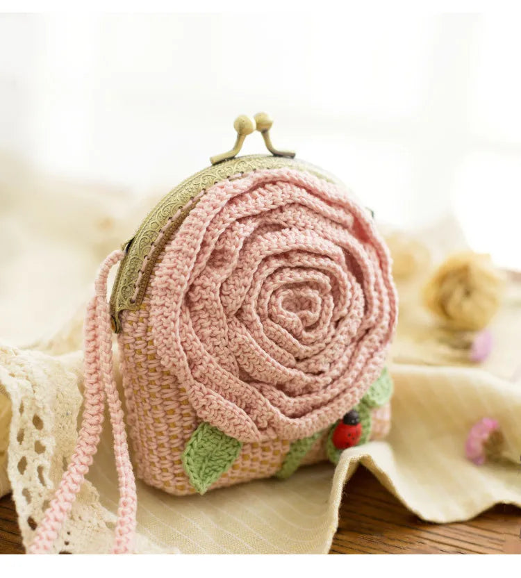 DIY Sunflower Bags Crochet Knitting Kit