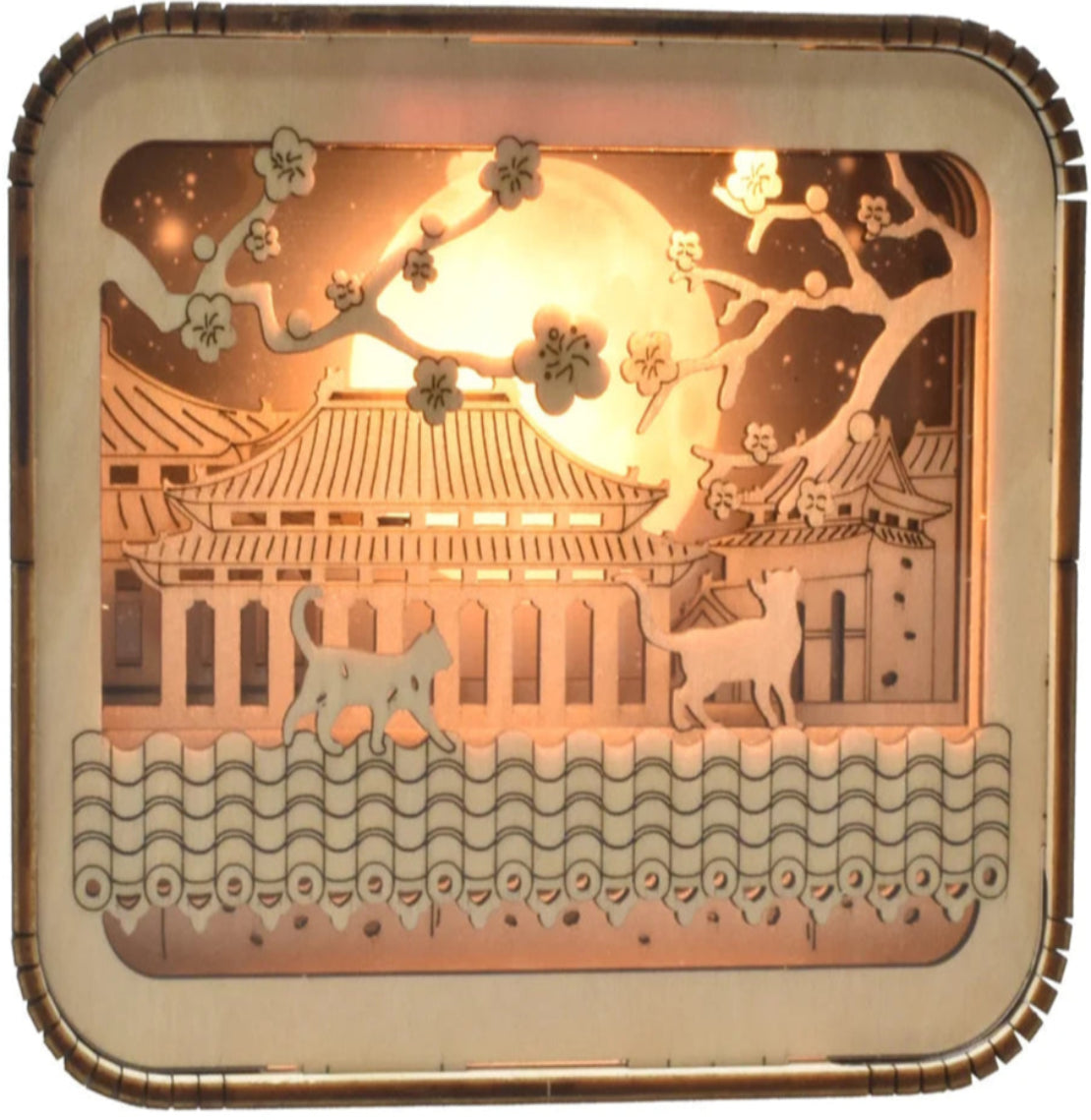 DIY - Wooden Puzzle Night Light