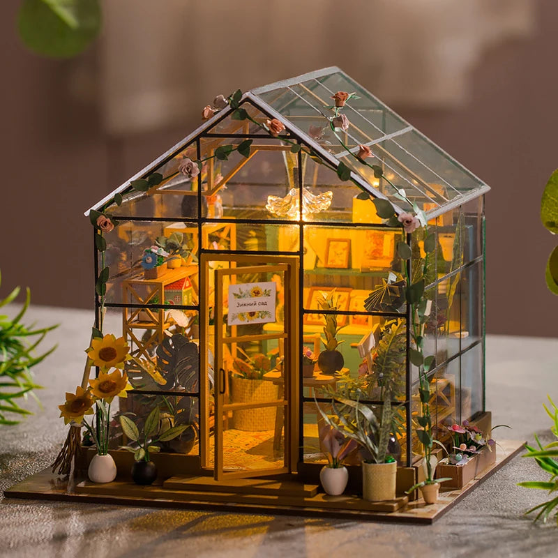 DIY Miniature Flower House