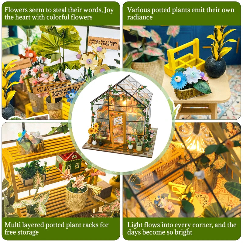 DIY Miniature Flower House